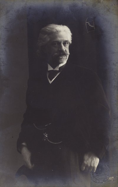 Portrait of Edvard Grieg by Norwegian Photographer